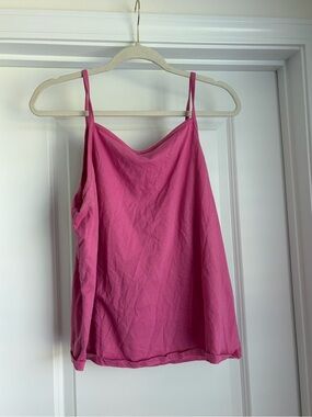 Old Navy Hot Pink Adjustable Strap Cami